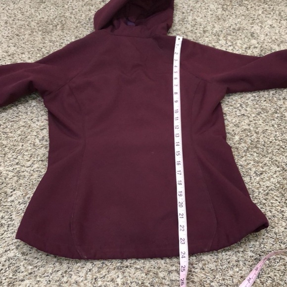 Columbia Soft Shell Omni Wind Jacket Size XS Plum Purple - Picture 10 of 11
